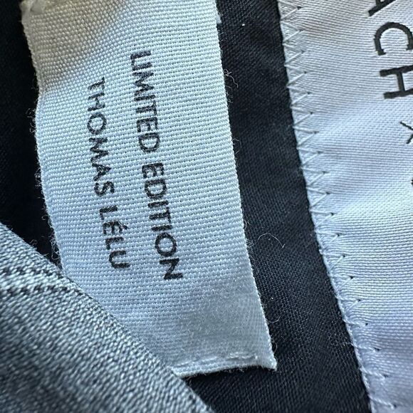 Each Other gray dress pants with writing down the side of the leg in size large - Picture 6 of 15
